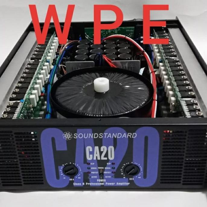Power Amplifier Soundstandard Ca 20 / Ca20 Grade A #Original