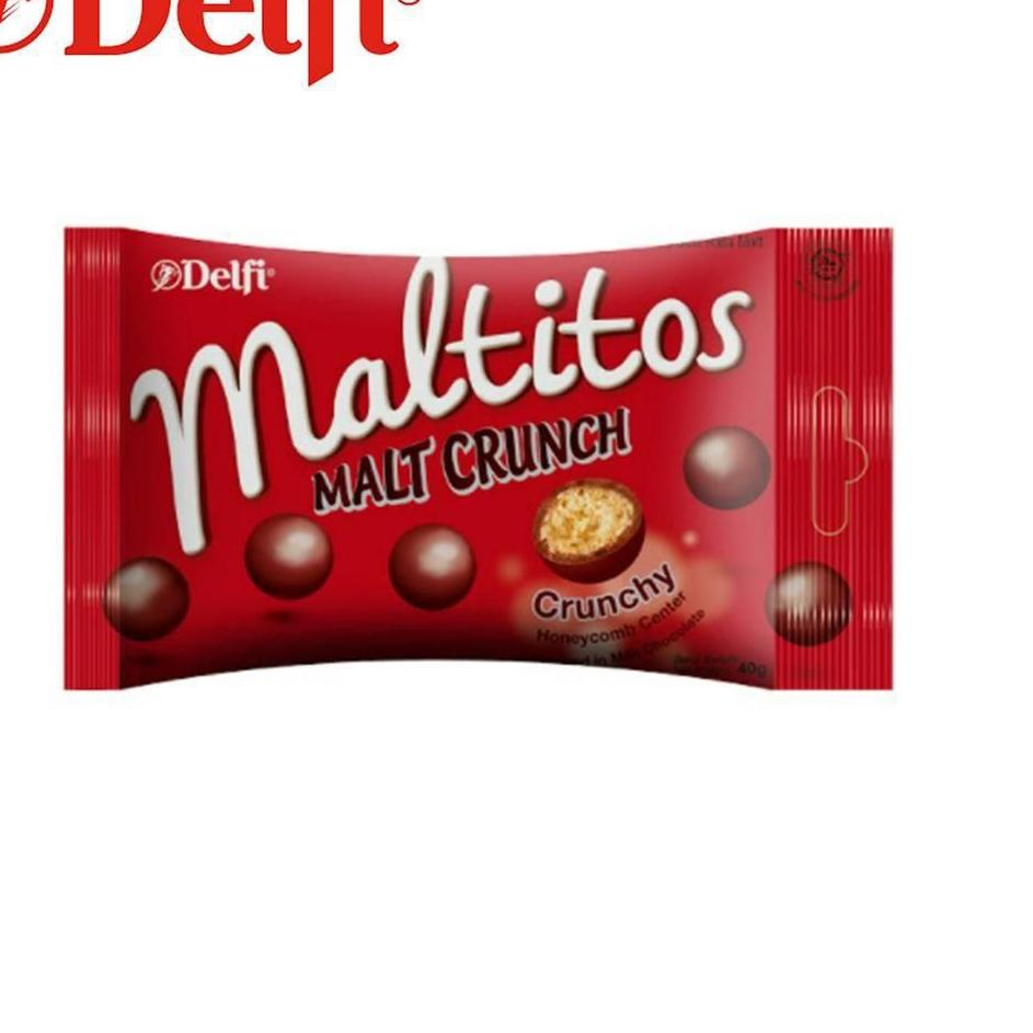 

MURAH Coklat Delfi MALTITOS Malt Crunch 30 gr gram