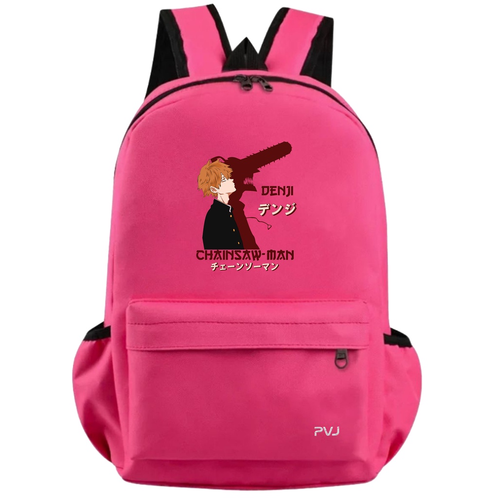 PVJ - Backpack Anime Chainsaw Man Tas Ransel Anak Sekolah