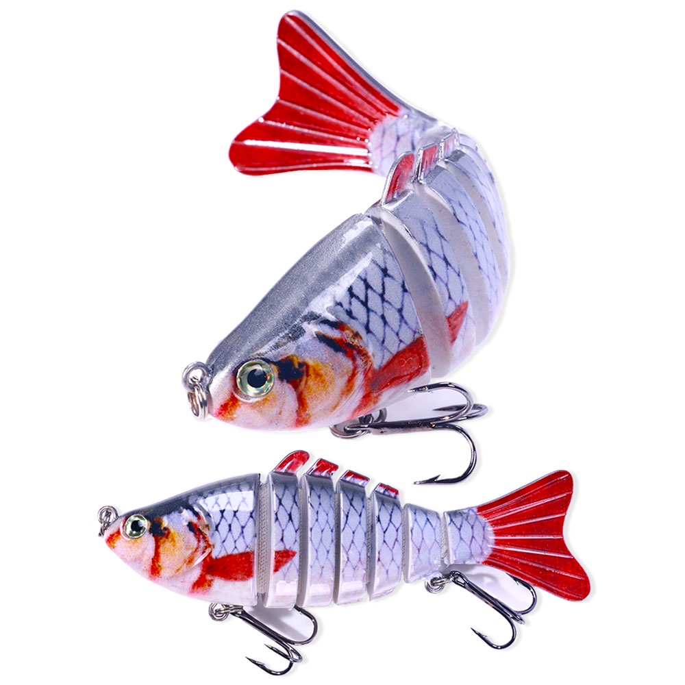 Hengjia 1 Pcs 9.7cm/14.5g Sinking Fishing Wobbler Crankbaits Memancing Ikan Umpan Minnow Keras Artificial Hard Lure Swimbait Pike Wobblers Untuk Bass Fishing Tackle