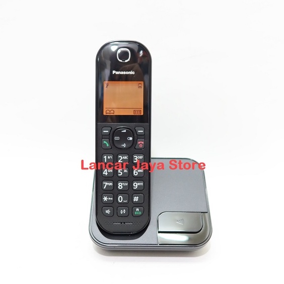 Telepon Wireless Panasonic KX-TGC410 Telpon Panasonic KX-TGC410 Hitam