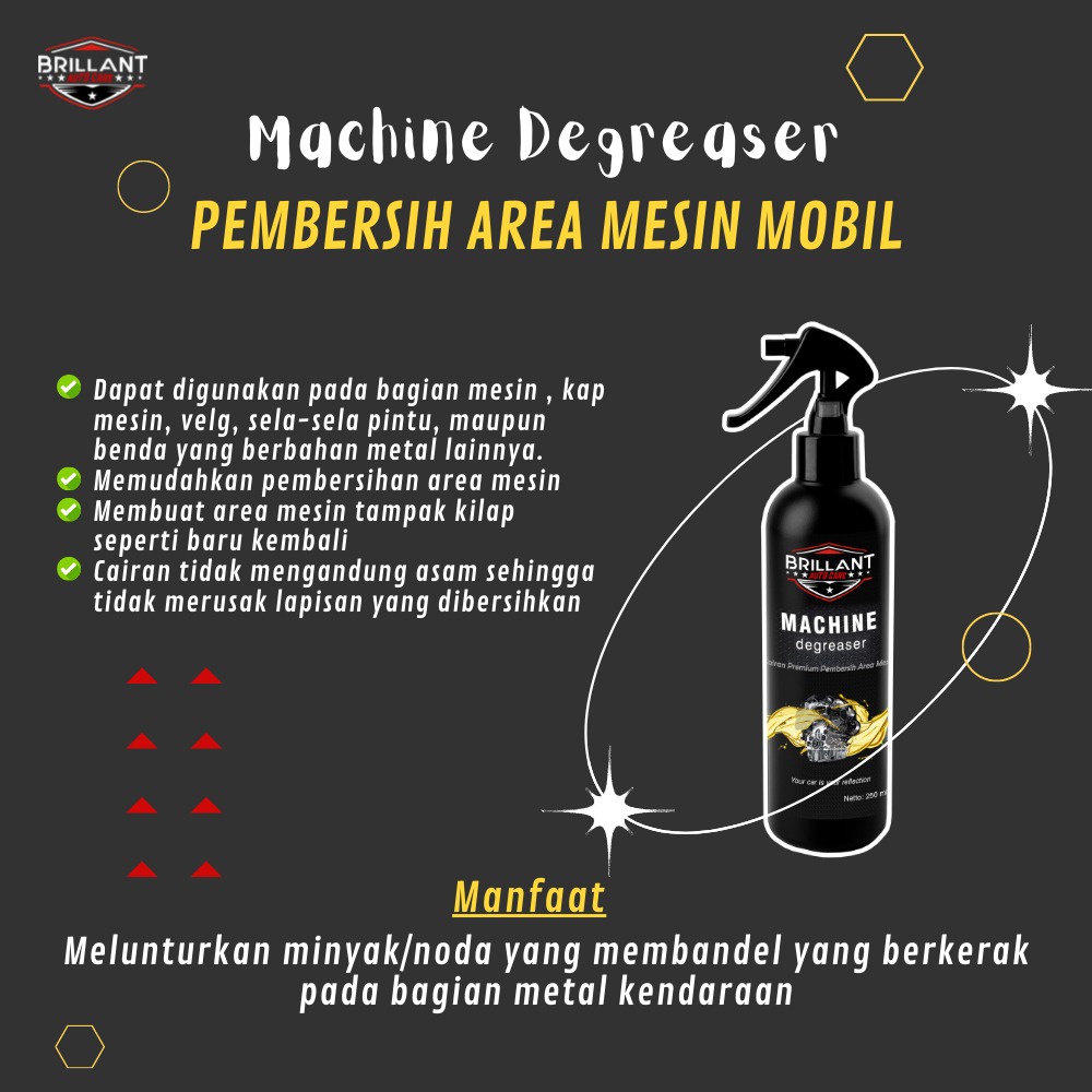 Engine Degreaser/Machine Degreaser Pembersih Mesin Mobil/Motor | Engine Cleaner