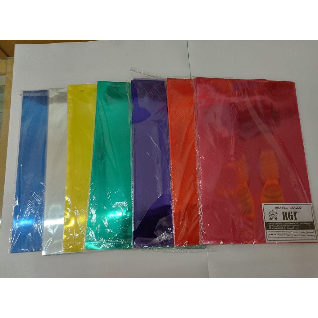 

(ECER) Plastik Jilid Warna