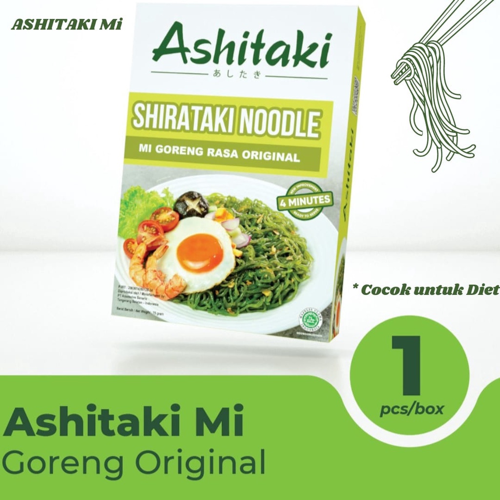 

Ashitaki Mi Goreng Original (75gr) untuk diet