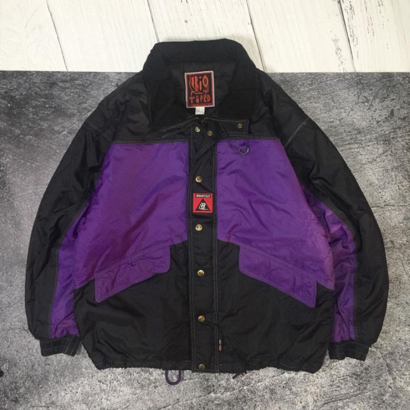 Jaket tebal racing big field Colourblock original branded