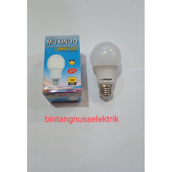 Muxindo Lampu LED Bulb Hemat Energi Murah/ Lampu Dop LED Bulb Hemat Energi Murah/ Lampu Pijar LED Bulb Hemat Energi Murah