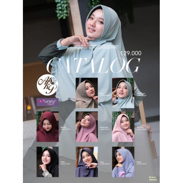 KHIMAR AURANY AKP-04/JILBAB AURANY