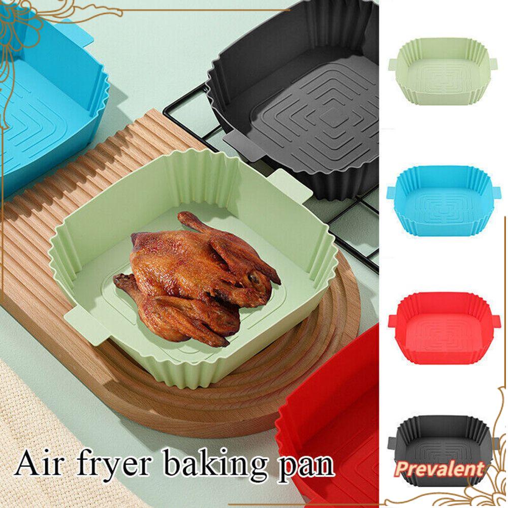 Preva Air Fryer Silicone Pot Aksesoris Ayam Goreng Grill Pan Basket