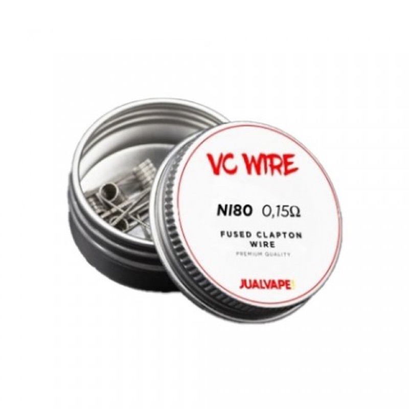 VC Wire Red Edition Fused Clapton Wire 0.15Ohm Isi 10 pcs