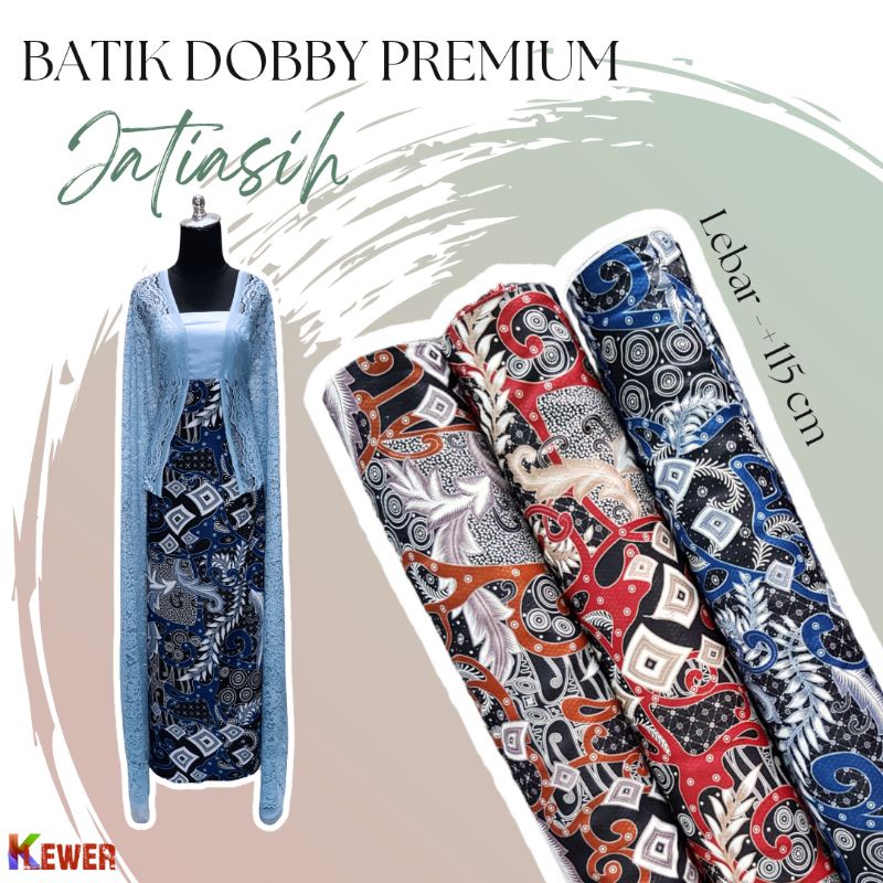 Jual Bahan Kain Batik Dobby Premium Jatiasih Batik Doby Dobi Halus ...