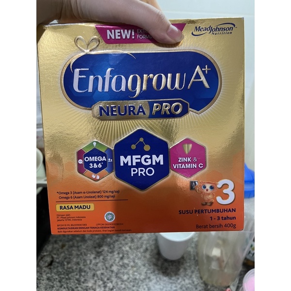 Preloved dipakai 3 takar saja Enfagrow 3 Madu