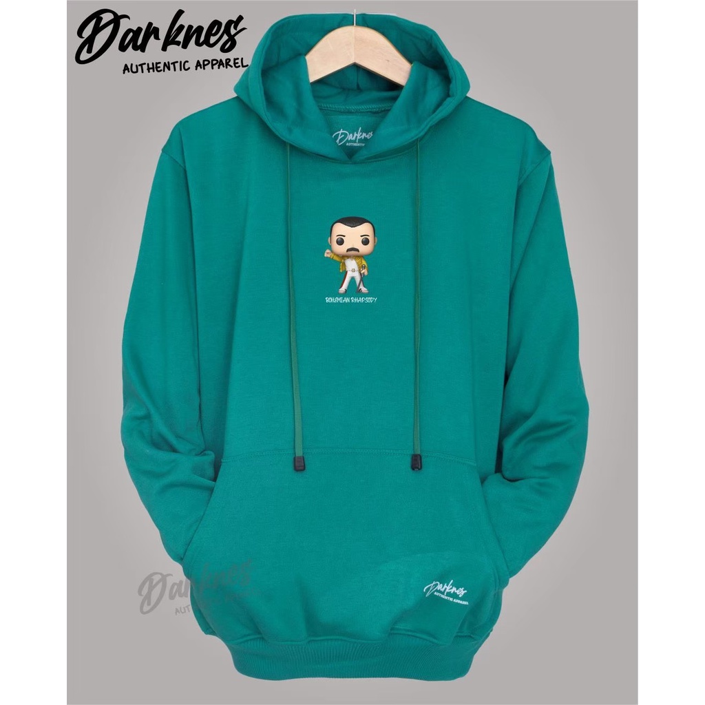 Jaket Hoodie Pria Cod Aesthetic List Respect Warna Hijau Tosca Sweater Hoodie Polos Pria Wanita Prem