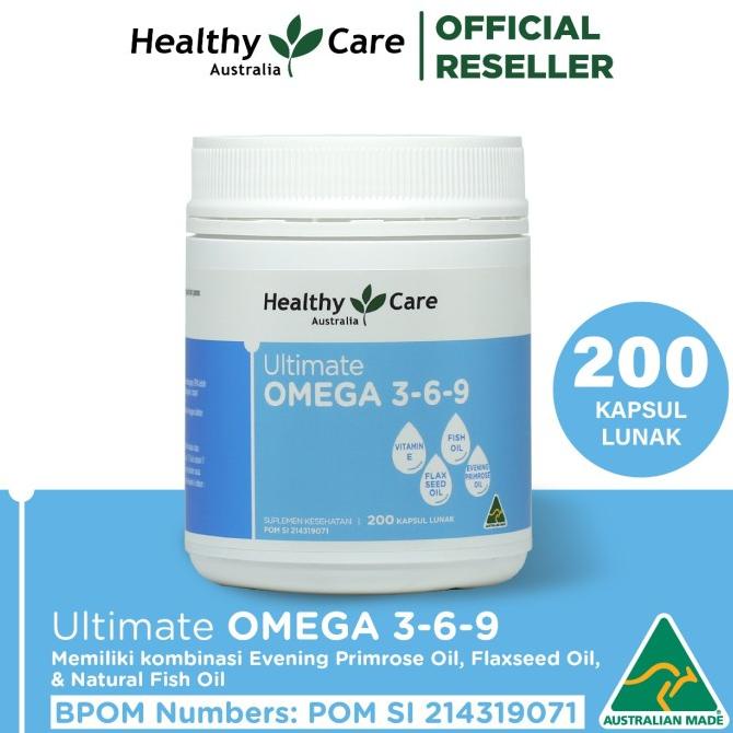 Healthy Care Ultimate Omega 3-6-9 200 Kapsul