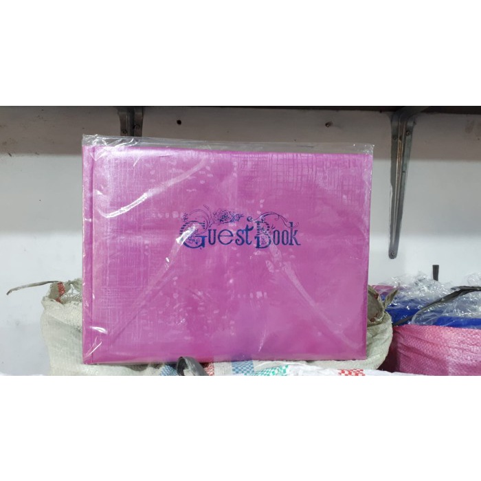 

[OFFICE] BUKU TAMU MURAH WARNA METALIC