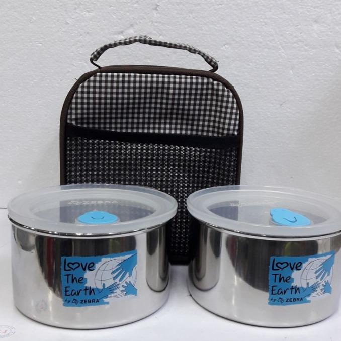 ZEBRA FOOD STORAGE 12 CM 110430 STAINLESS STEEL KOTAK MAKAN