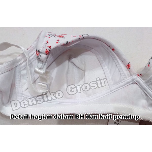 BH Menyusui Bermotif Bahan Tebal Lydyly Bra Menyusui Premium dengan 2 Kait Penutup