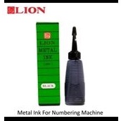 

tinta lion metal ink warna hitam