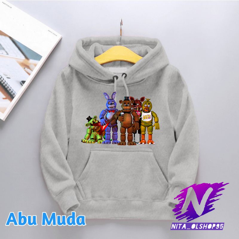 sweater hoodie anak fnaf five nigth at freddy