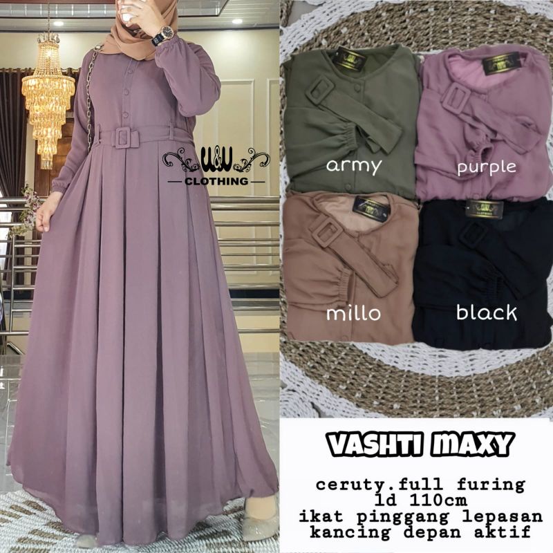 VASTHI MAXY DRESS ORI W&amp;W