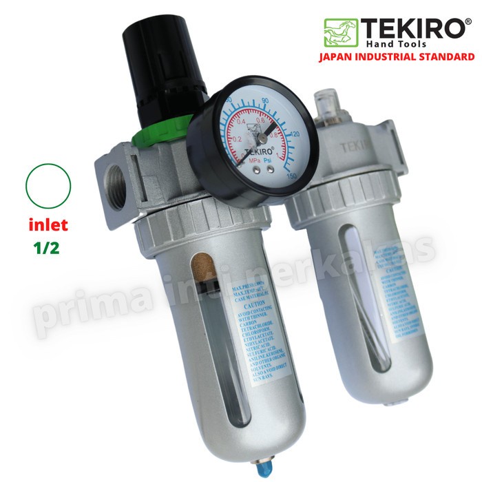 Tekiro Double Air Filter Regulator - Filter Udara Kompresor Terlaris