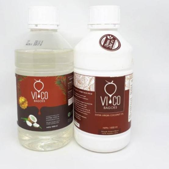 

Quality Control✅VCO VICO BAGOES 1LT VIRGIN COCONUT OIL KETODIET|KD2