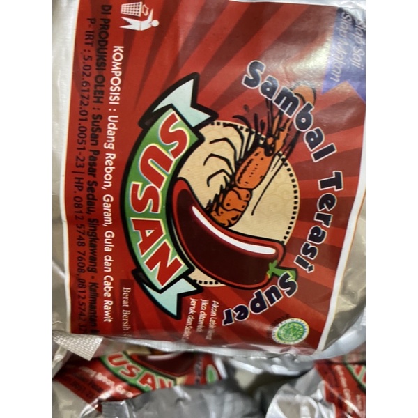 terasi Susan Singkawang 250gr