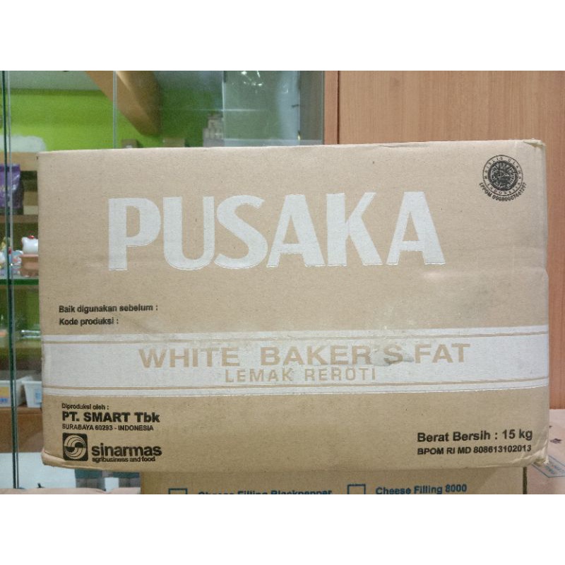 

Mentega Putih Pusaka ,Shortening White Pusaka 15 Kg