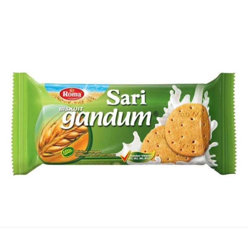 

ROMA SARI GANDUM BISKUIT 149 GRAM