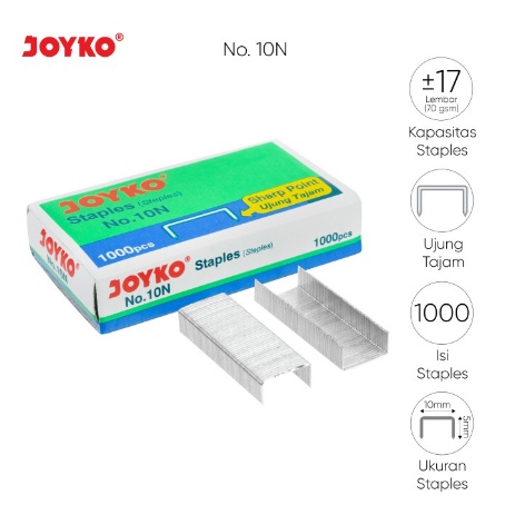 JOYKO ISI STAPLES 1BOX 1000PCS