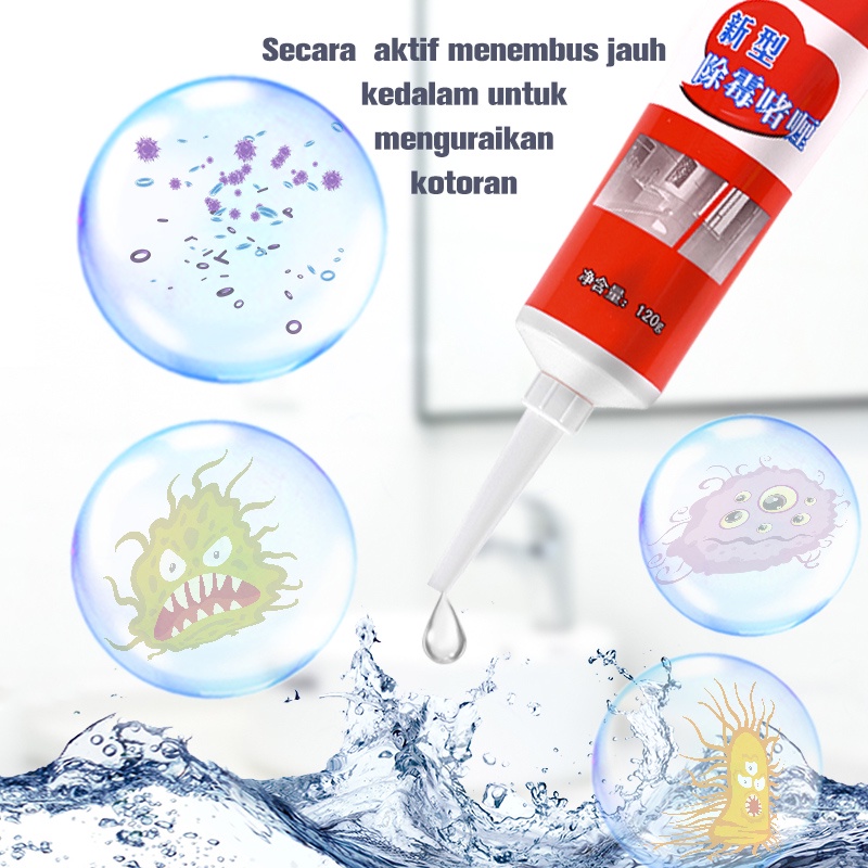 Holiven Gel Pencegah dan Pembasmi Jamur 180ml Keramik Elektronik Dinding Lantai