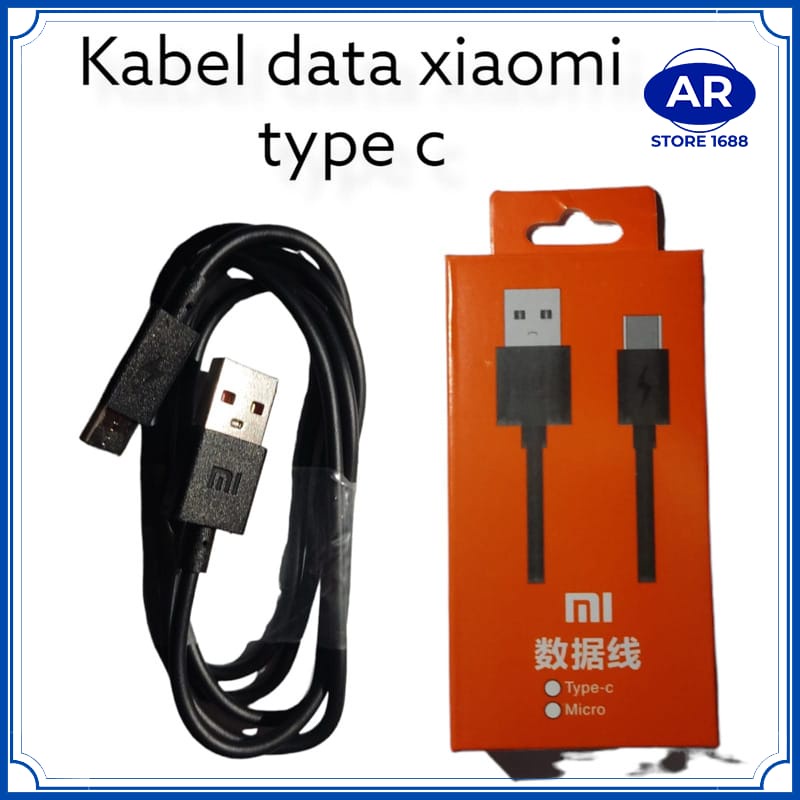 AR-Kabel Data Fast Charging Xiaomi Micro dan Type C USB