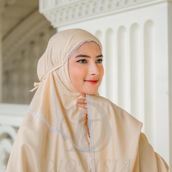 Dionisia Tyara Mukena Dewasa Model Terbaru Jumbo Renda