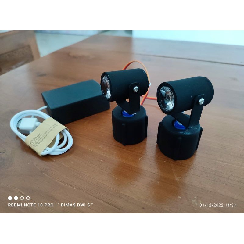 miniatur beam 2 lampu miniatur moving head beam (BACA DESKRIPSI)