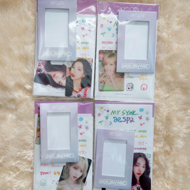 [SEALED] AESPA MY SYNK MINI FRAME WINTER KARINA PHOTOCARD PC MYSYNK