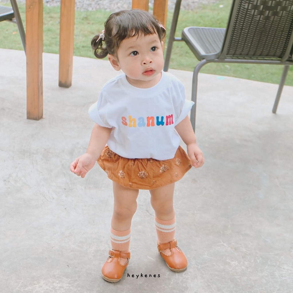 Heykenes Kaos Anak Custom Nama Cotton 30s