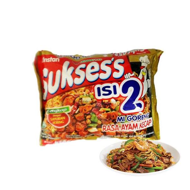 

➘ Mie Suksess Goreng Ayam Kecap 3 x 129 gr ➬