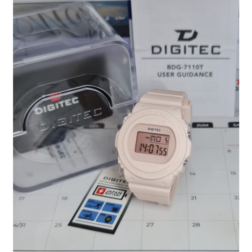 JAM TANGAN WANITA DIGITEC BDG 7110T BDG-7110T DG7110T ORIGINAL BOX