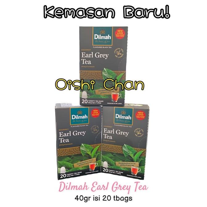 

Teh Dilmah Earl Grey 20 bags - 40gr