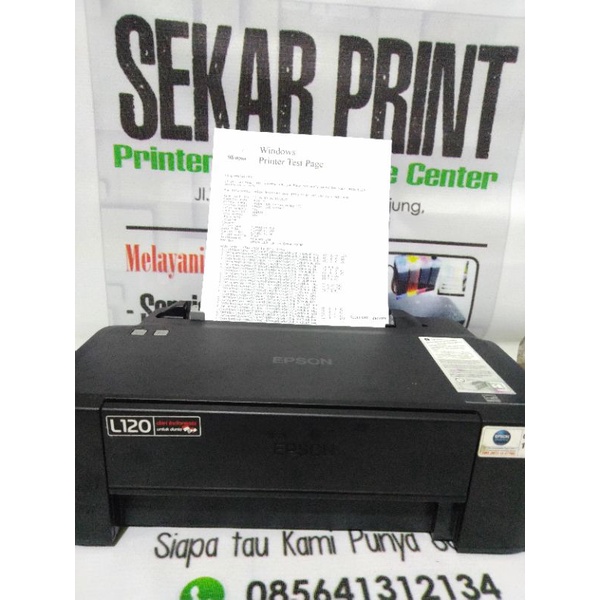 printer epson 120 balck only