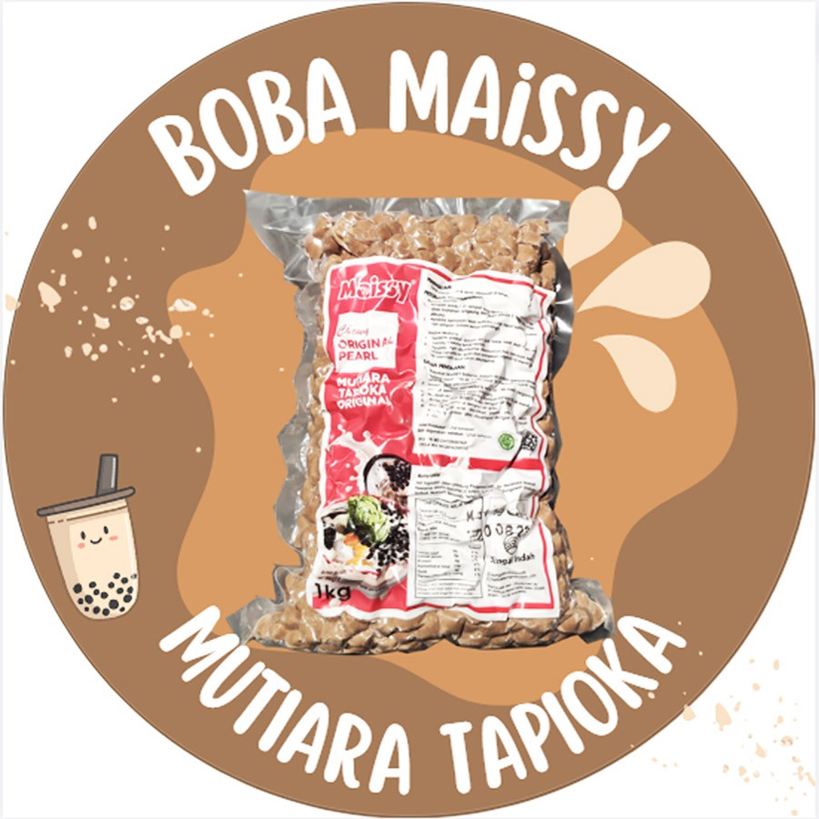 Mutiara Boba Maissy Toping Minuman BPOM