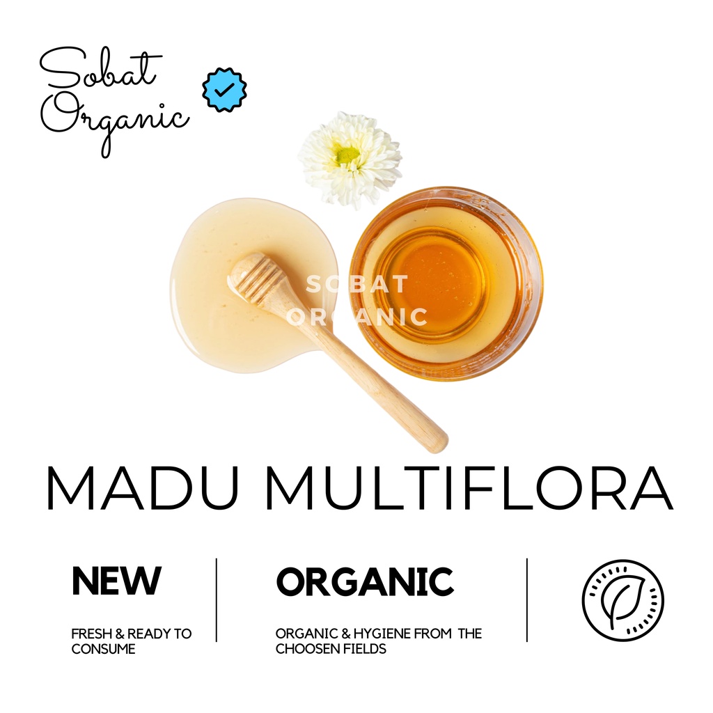 

Madu Multiflora Murni 100 gr