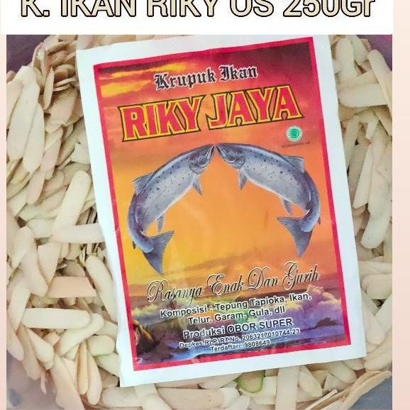 

(Y-P-Q-♥) Kerupuk Ikan Tenggiri Riky OS Mentah 250 Gram trending