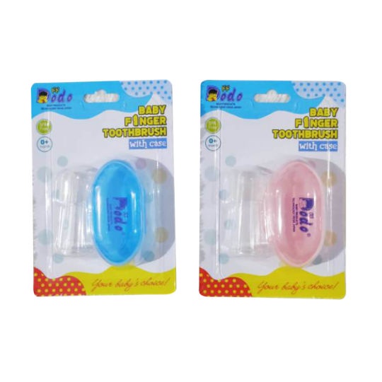 Dodo Baby Finger Toothbrush With Case / Sikat Gigi Bayi