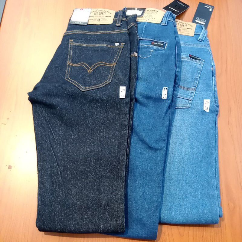 Celana jeans pria/Lee conti/24/n