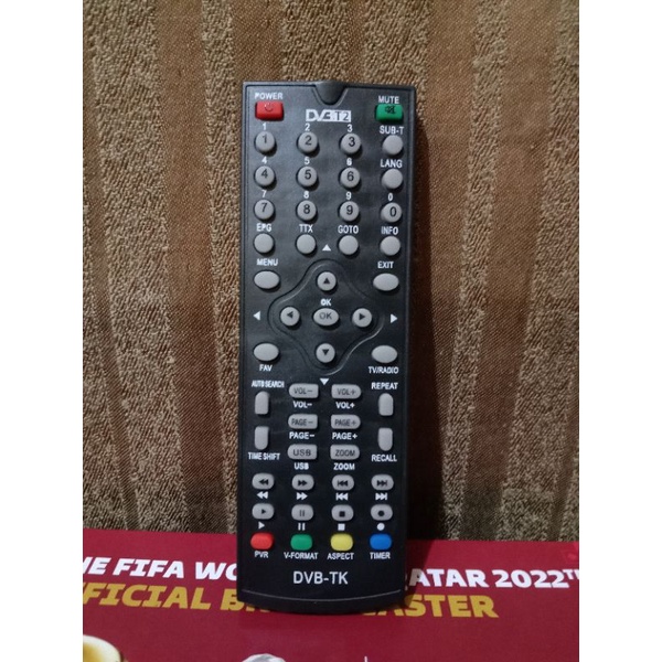 REMOT REMOTE SET TOP BOX RINREI DVB T2 DRN-511W/DRN-511A