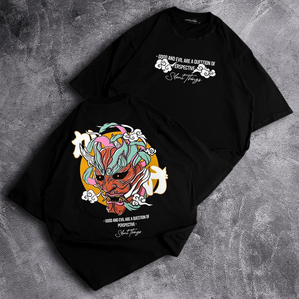 “ PERSPECTIVE “ OVERSIZE T-SHIRT / BAJU KAOS OVERSIZE PRIA DISTRO