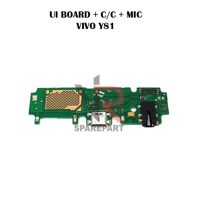 FLEXIBLE PAPAN CAS VIVO Y81 PAPAN KONEKTOR CAS / CHARGER + MIC