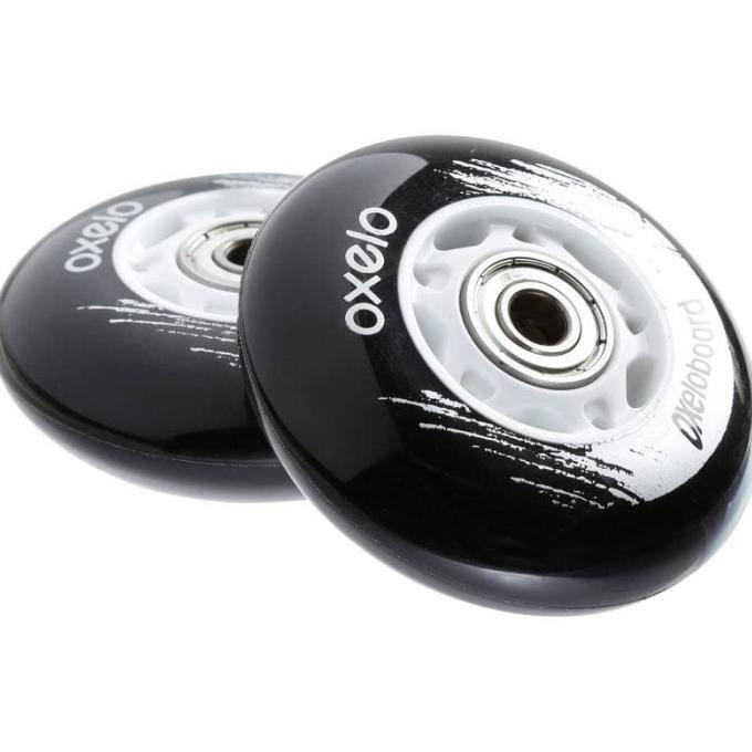 RODA OXELO WAVEBOARD X2 - HITAM Ref : 8127600 OXELO