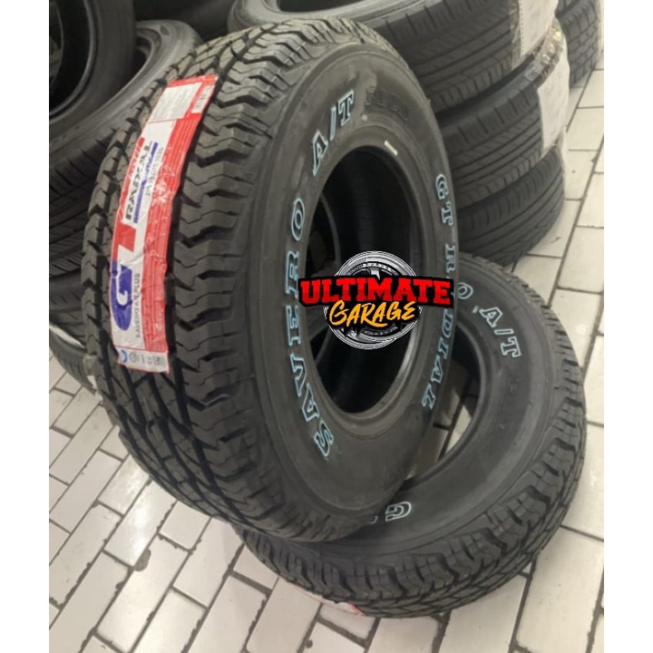 Ban Tubles Bunga AT Ring 15 Ukuran 205/70 Merek GT Radial