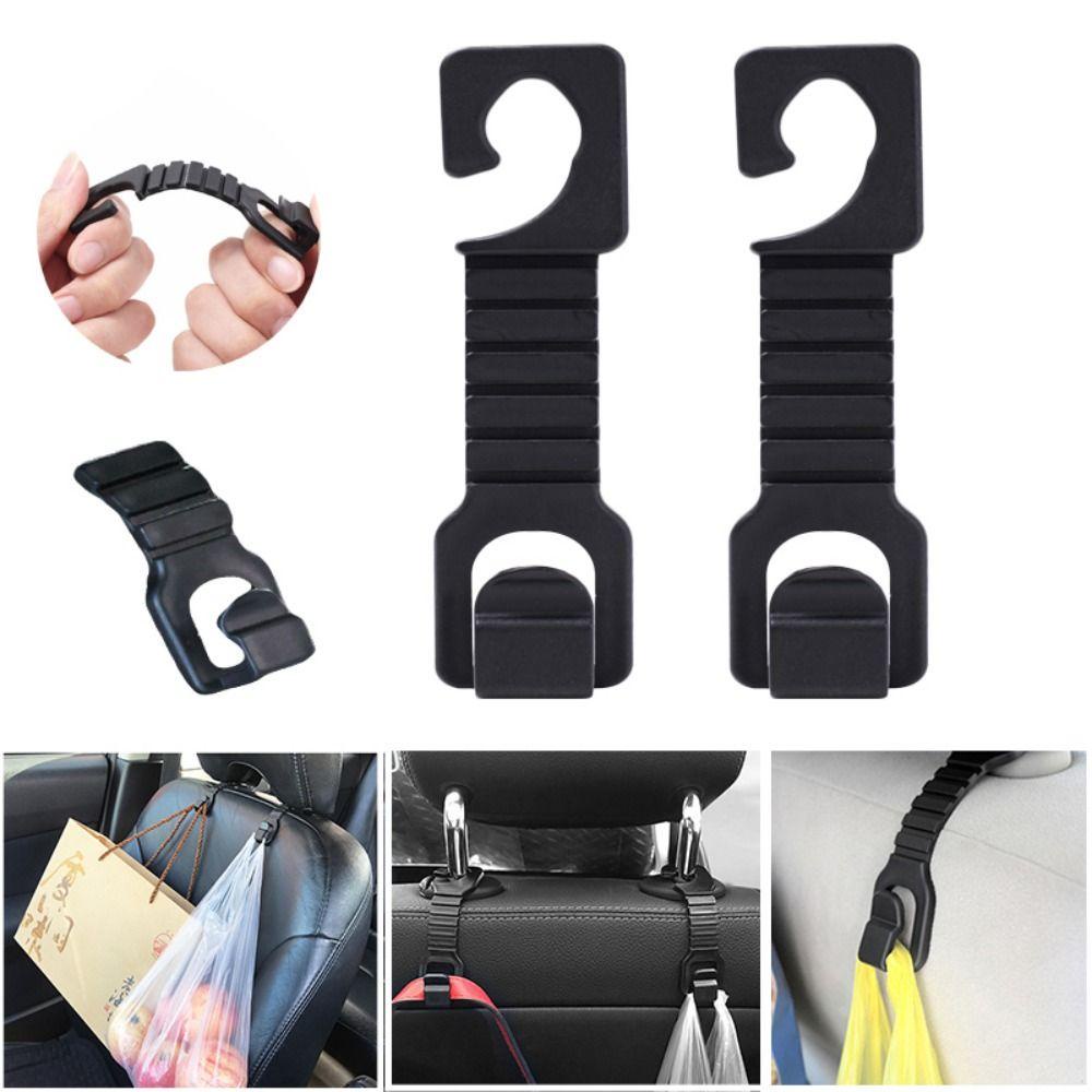 Agustinina Bracket Kursi Mobil Universal Auto Organizer Storage Hanger Klip Mobil Pengikat Gantungan Belakang Dudukan Kursi Hook Kursi Otomatis Multifungsi